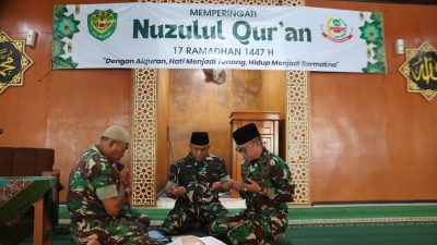 Nuzulul Qur’an Kodim 0612 Tasikmalaya Penuh Makna