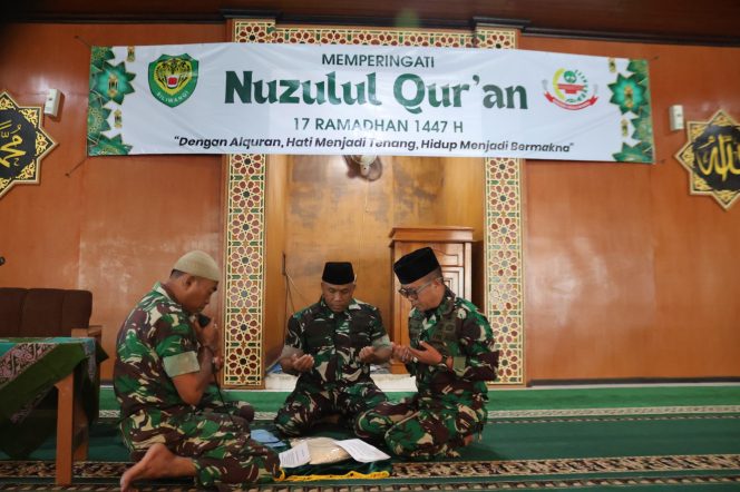 
					Nuzulul Qur’an Kodim 0612 Tasikmalaya Penuh Makna