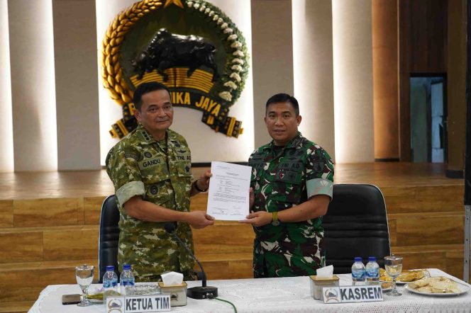 
					Audit Itdam V Brawijaya Di Korem 083 Bdj Makin Transparan