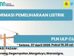 Jadwal Listrik Padam Ciamis 7 April 2026 Ini Wilayahnya