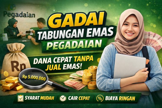 
					Panduan Gadai Tabungan Emas Pegadaian Anti Ribet