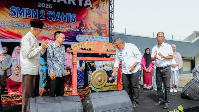 Sekda Ciamis Hadir Di Gelar Karya SMPN 2 Ciamis 2026