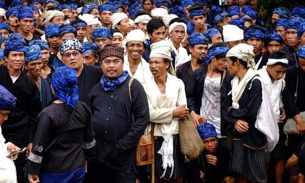 Ribuan warga Baduy saat mengikuti tradisi Seba Baduy di Kabupaten Lebak, Banten. (Foto: Istimewa)