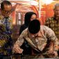 Bupati Lebak, Hasbi Asyidiki Jayabaya, saat meresmikan Grand Keisha Hotel Rangkasbitung, hotel bintang 4 pertama di Kabupaten Lebak, pada Kamis (28/5/2026). (Foto: Istimewa)