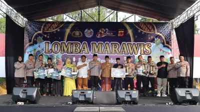 Lomba Marawis dan Tahfidz Al-Qur’an Meriahkan Hari Bhayangkara ke-80