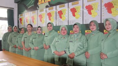 Ketua Persit Kodim 0612 Tasikmalaya Ajak Anggota Jaga Keluarga