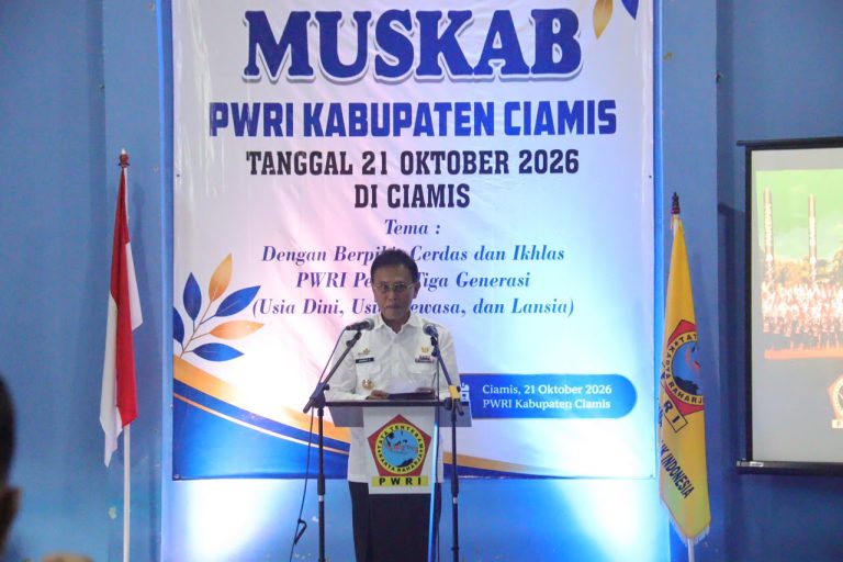 Muskab PWRI Ciamis, Herdiat Ajak Anggota Makin Kompak