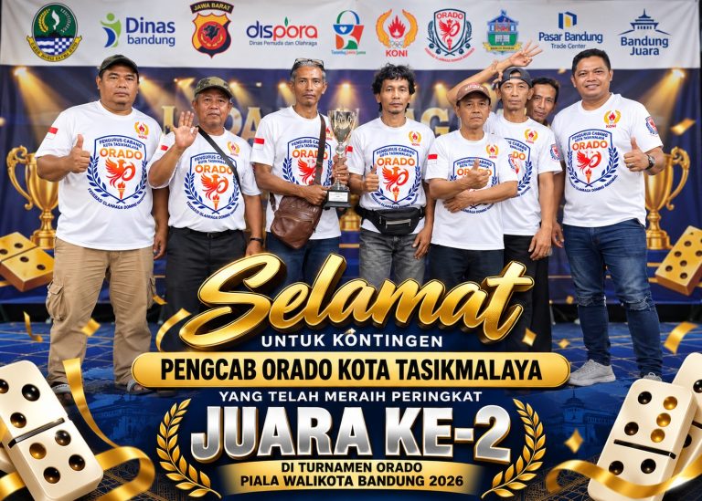 ORADO Tasikmalaya Raih Juara 2 di Turnamen Bandung 2026